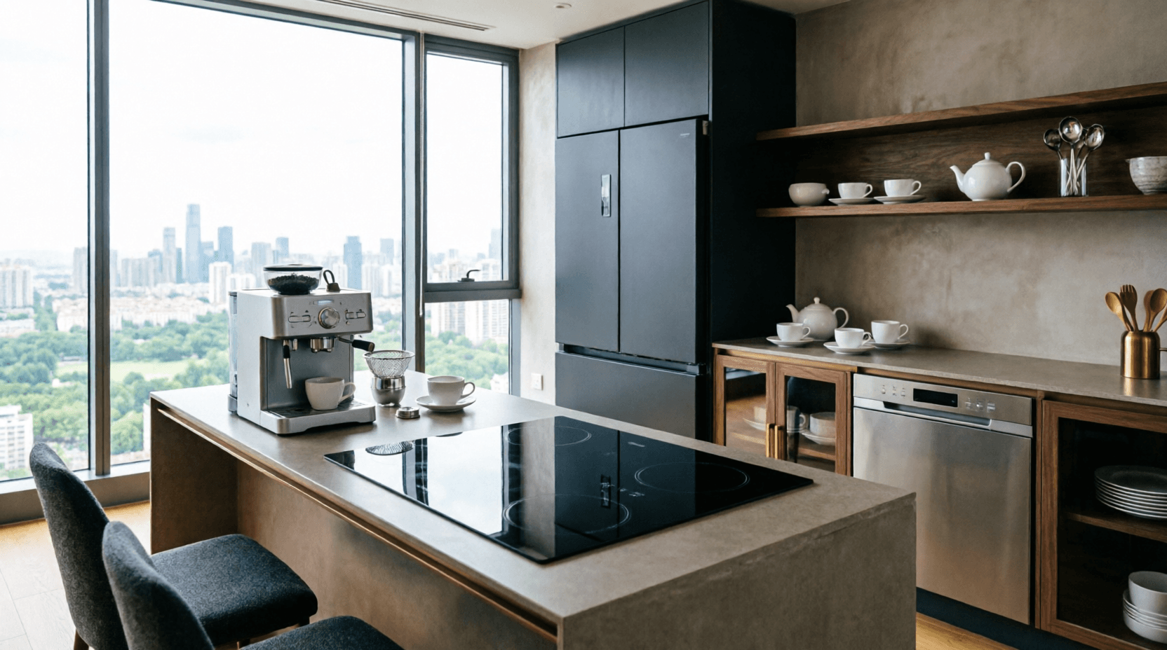 Роскошная студия люкс около реки Салгир